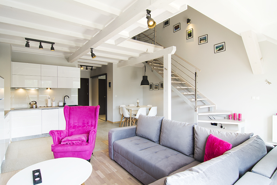Salon apartamentu 403
